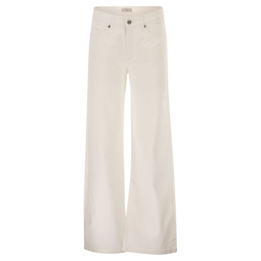 Antonelli Firenze Women Wide-Leg Organic Cotton Jeans